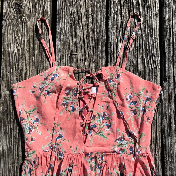 Flynn Skye | Peach Floral Corset Sundress - Picture 3 of 9